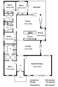 Floorplan of Homely house listing, 7 Hector Close, Bittern VIC 3918