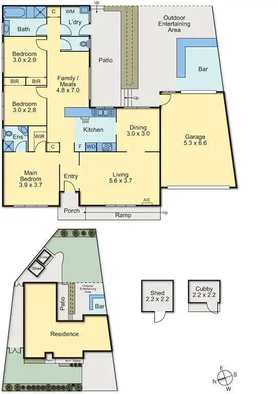 Floorplan of Homely house listing, 23 Baystone Road, Epping VIC 3076