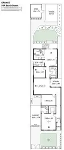 Floorplan of Homely house listing, 54a Beach Street, Grange SA 5022