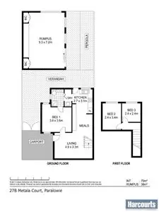 Floorplan of Homely townhouse listing, Address available on request