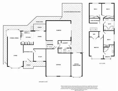 Floorplan of Homely house listing, 105 Abington Crescent, Glen Alpine NSW 2560