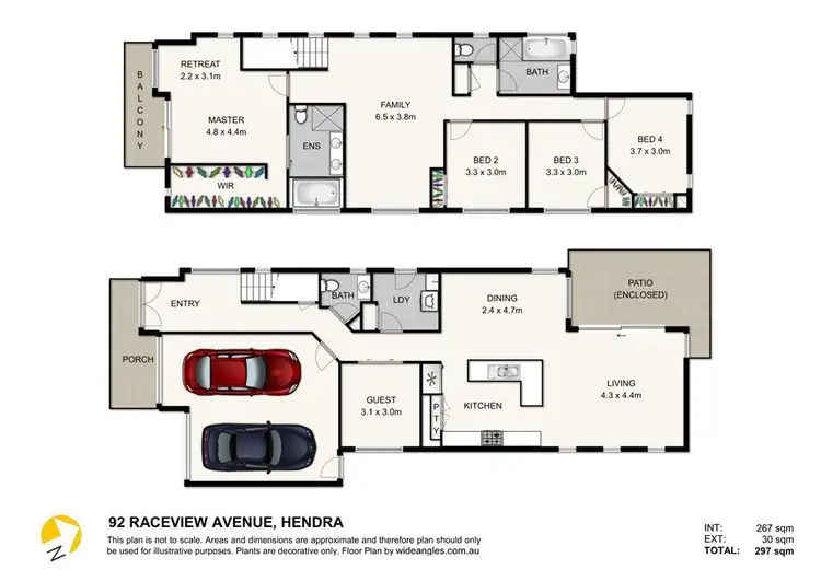 Floorplan of Homely house listing, 92 Raceview Avenue, Hendra QLD 4011