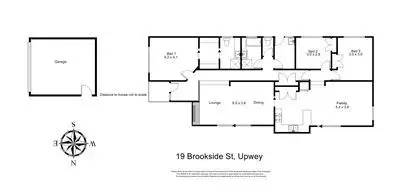 Floorplan of Homely house listing, 19 Brookside Street, Upwey VIC 3158