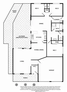 Floorplan of Homely house listing, 6 Milne Place, Narellan Vale NSW 2567