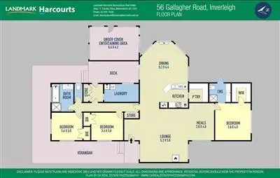 Floorplan of Homely house listing, 56 Gallagher Road, Inverleigh VIC 3321