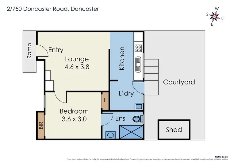 Floorplan of Homely retirement listing, 2/750 Doncaster Road, Doncaster VIC 3108