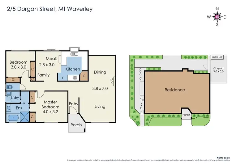 Floorplan of Homely house listing, 2/5 Dorgan Street, Mount Waverley VIC 3149