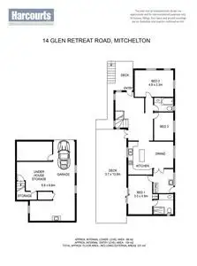 Floorplan of Homely house listing, 141 Glen Retreat Road, Mitchelton QLD 4053