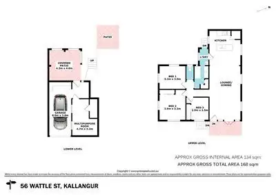 Floorplan of Homely house listing, 56 Wattle Street, Kallangur QLD 4503