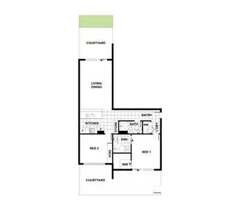 Floorplan of Homely unit listing, 36/301 Flemington Road, Franklin ACT 2913