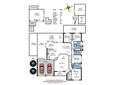 Floorplan of Homely house listing, 19 David Randall Street, Williamstown SA 5351