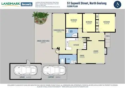 Floorplan of Homely house listing, 51 Saywell Street, North Geelong VIC 3215