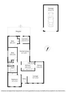 Floorplan of Homely house listing, 24 Linsley Way, Wantirna VIC 3152