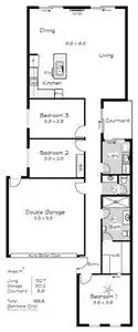 Floorplan of Homely house listing, 1/53 Shepherd Avenue, Goolwa South SA 5214