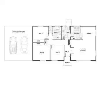 Floorplan of Homely house listing, 8 Jindivik Place, Scullin ACT 2614