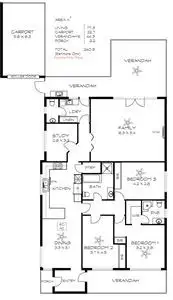Floorplan of Homely house listing, 49 Hill Street, Victor Harbor SA 5211