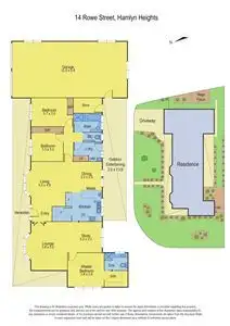 Floorplan of Homely house listing, 14 Rowe Street, Hamlyn Heights VIC 3215