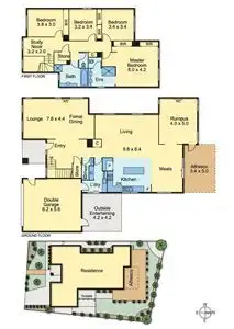 Floorplan of Homely house listing, 34 Waterview Drive, Mernda VIC 3754