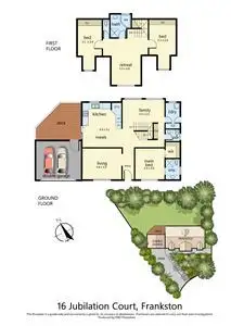 Floorplan of Homely house listing, 16 Jubilation Court, Frankston South VIC 3199