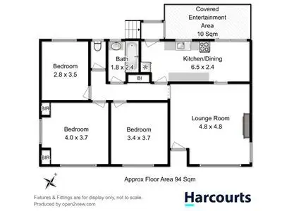 Floorplan of Homely house listing, 20 Linden Road, Risdon Vale TAS 7016