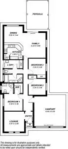 Floorplan of Homely house listing, 18 Lehmann Road, Tanunda SA 5352