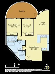 Floorplan of Homely unit listing, 2/28-30 Fourth Avenue, Blacktown NSW 2148