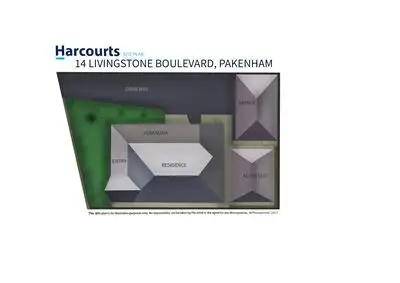 Floorplan of Homely house listing, 14 Livingstone Boulevard, Pakenham VIC 3810