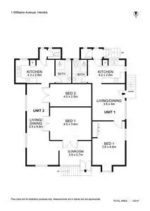 Floorplan of Homely house listing, 1 Williams Avenue, Hendra QLD 4011