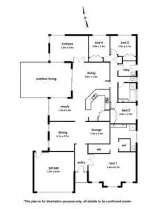 Floorplan of Homely house listing, 13 Retreat Circuit, Beaconsfield VIC 3807