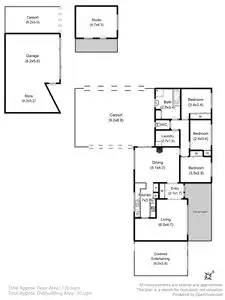 Floorplan of Homely house listing, 150 Hermons Road, Geeveston TAS 7116