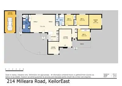 Floorplan of Homely house listing, 1/214 Milleara Road, Keilor East VIC 3033