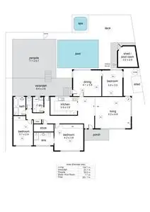 Floorplan of Homely house listing, 18 Gilbertson Road, Seacliff Park SA 5049