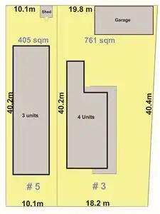 Floorplan of Homely block of units listing, 3-5 Twenty Fourth Avenue, Palm Beach QLD 4221