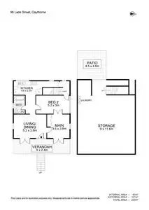 Floorplan of Homely house listing, 96 Lade Street, Gaythorne QLD 4051
