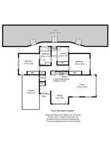 Floorplan of Homely apartment listing, 1/5 Madison Avenue, Brighton TAS 7030