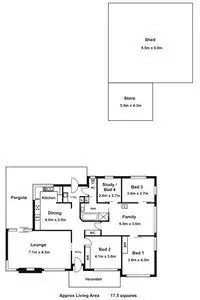 Floorplan of Homely rural property listing, 44 Graydens Road, Tyabb VIC 3913
