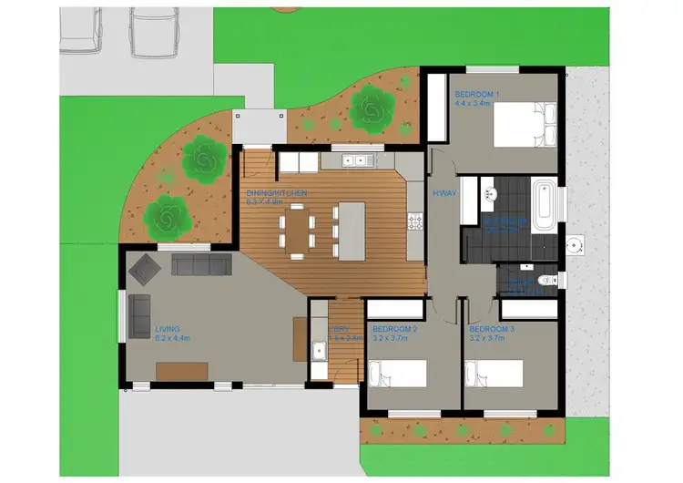 Floorplan of Homely house listing, 27 Jerling Street, West Ulverstone TAS 7315