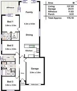 Floorplan of Homely house listing, 20A Harvest Drive, Mclaren Vale SA 5171