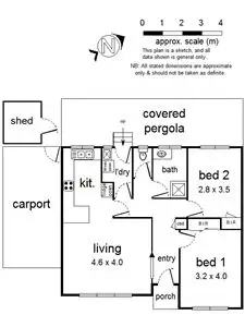 Floorplan of Homely unit listing, 3/67-69 Hewish Road, Croydon VIC