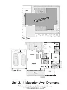 Floorplan of Homely unit listing, 19 Dyson Street, Dromana VIC 3936