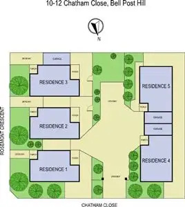 Floorplan of Homely unit listing, 4/10-12 Chatham Close, Bell Post Hill VIC 3215