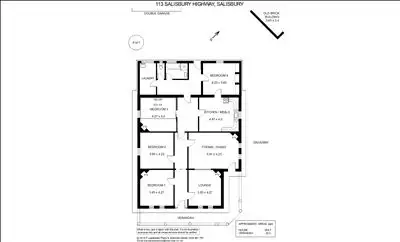 Floorplan of Homely house listing, 113 Salisbury Highway, Salisbury SA 5108