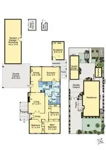 Floorplan of Homely house listing, 41 Edmondson Street, Lalor VIC 3075
