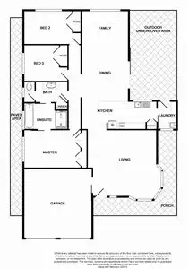 Floorplan of Homely house listing, 89 Waterworth Drive, Narellan Vale NSW 2567