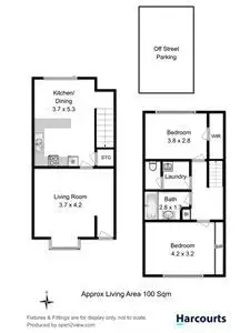 Floorplan of Homely townhouse listing, 2/28 Alexandra Esplanade, Bellerive TAS 7018