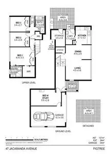 Floorplan of Homely house listing, 47 Jacaranda Avenue, Figtree NSW 2525