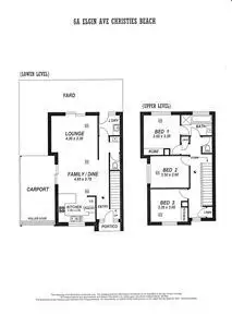 Floorplan of Homely house listing, 6B Elgin Avenue, Christies Beach SA 5165