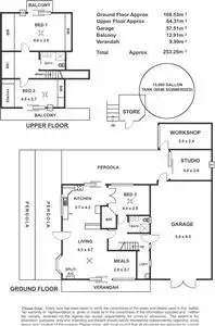 Floorplan of Homely house listing, 20 Kondoparinga Road, Meadows SA 5201