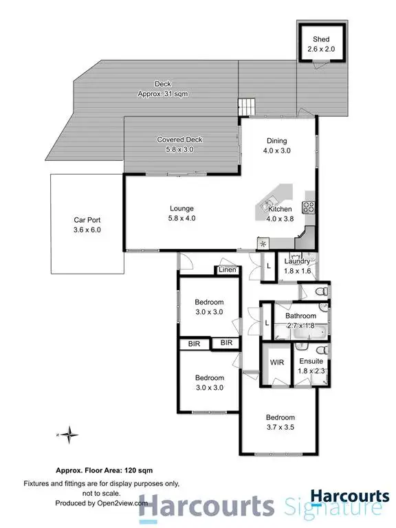 Floorplan of Homely house listing, 5 Garvery, Sorell TAS 7172