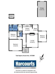 Floorplan of Homely house listing, 6 Ocean Esplanade, Blackmans Bay TAS 7052